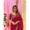 Designer Party Wear Fendy Satin Silk Saree