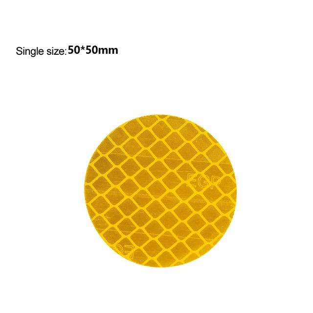 10 Stück Auto Reflektierender Streifen Warnaufkleber Für Bus Rucksack Fahrrad Baby Auto Wasserdicht Sicherheits Tür Aufkleber