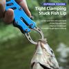 Hand Grip Portable Stainless Steel Fishing Grip Hook Lip Gripper Fish Grip Hook Fishing Tackle Tool Nose Pliers Tackle Box Angling Gear Equipment