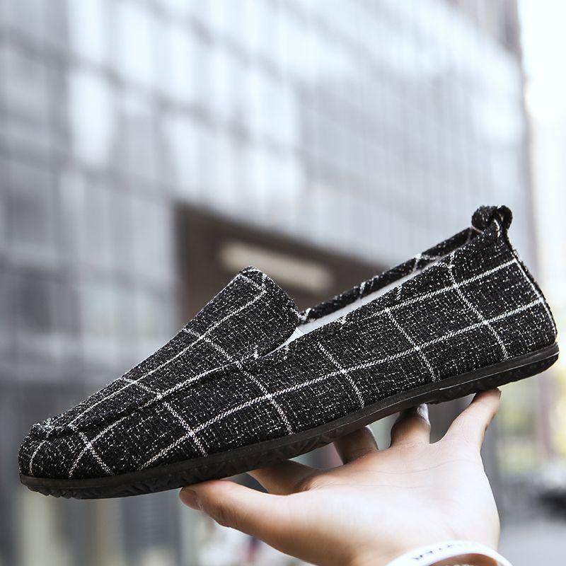 

Модная мужская обувь Холщовая Клетчатая Красная Обычная Дышащая Повседневная Обувь для Мужчин Ретро Туристическая Удобная Повседневная Обувь Предложение Взрослые Кроссовки 45