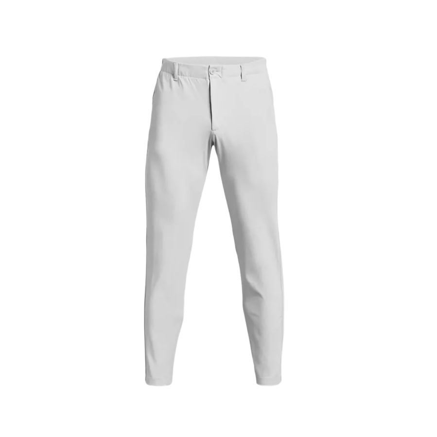 Under Armour Knitted Sweatpants Men's Gray Moderate Straight Fit Pants 1369999-014