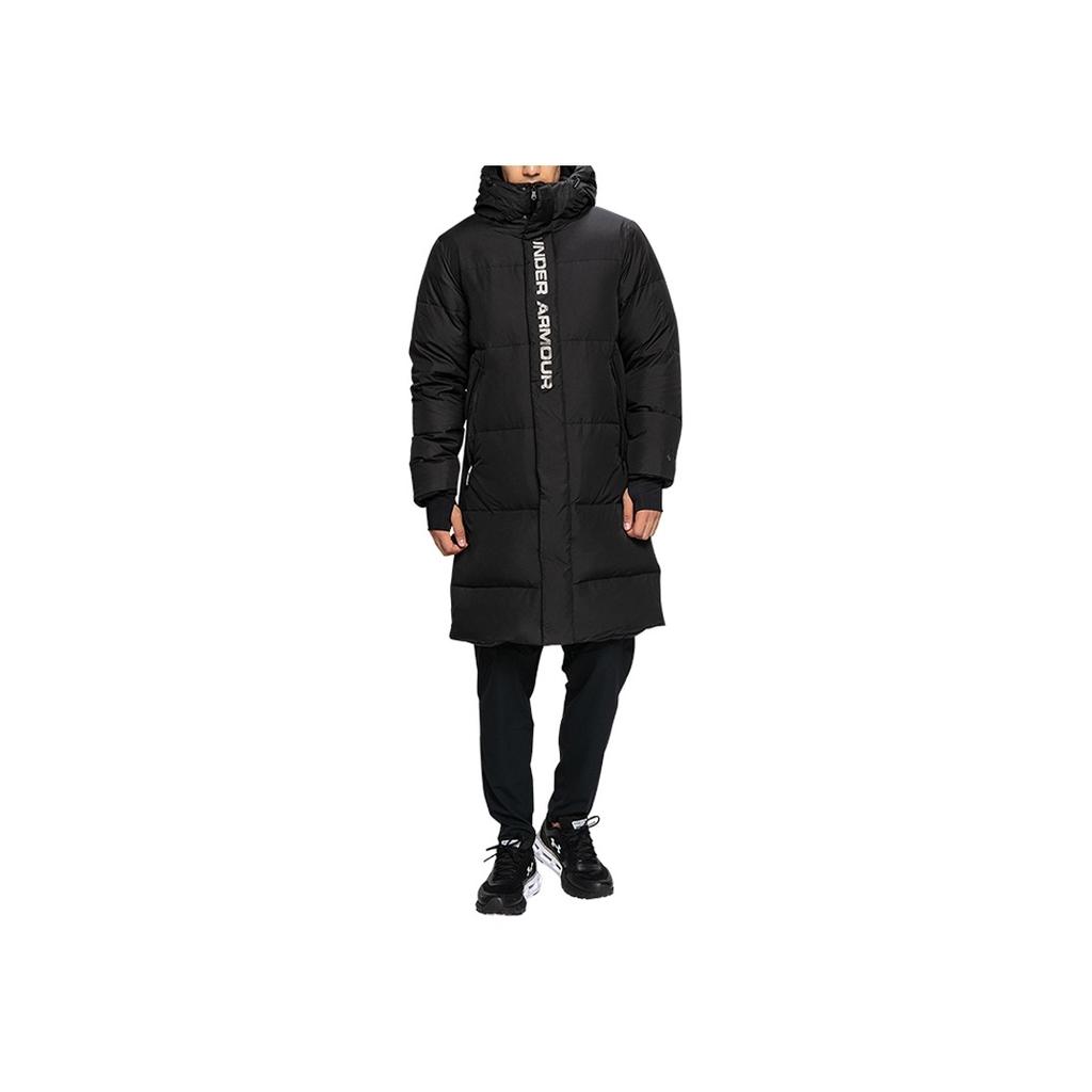 Under Armour Mid-Length Training Down Jacket Men Outerwear Black 1353556-001