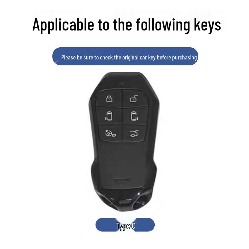 Xiaopeng X9 2024 Long-Range Key Case with Advanced Metal Shell Protection