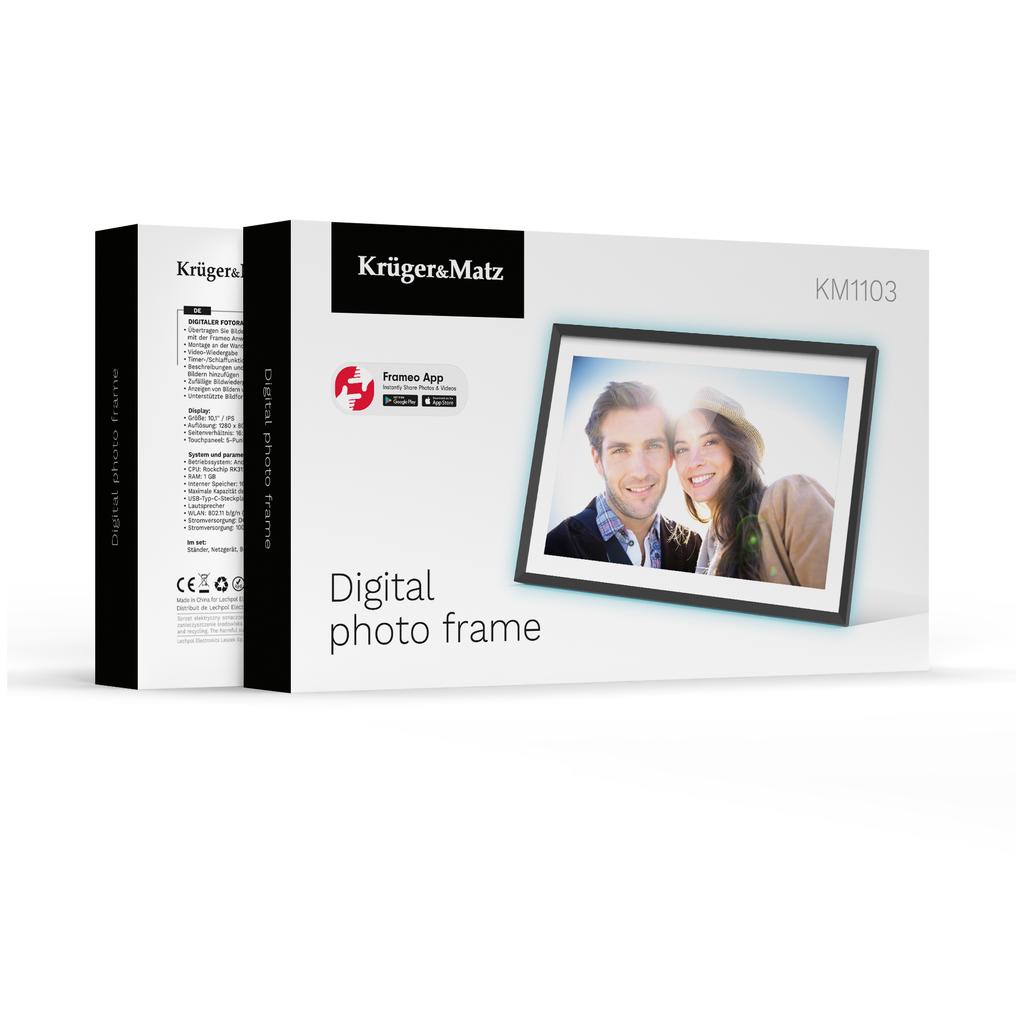 Cyfrowa ramka Kruger&Matz na zdjęcia FRAMEO WiFi 10,1" z podświetleniem