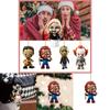 Halloween Scary Movie Character Acrylic Flat Hanging Party Decoration For Cars