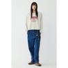 Studio Tomboy Back Banding Denim Pants 9176162971ar 