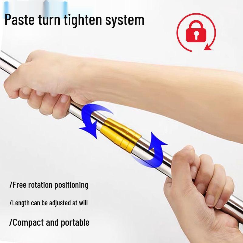 Stainless Steel Retractable Landing Net Pole Fishing Gear Set