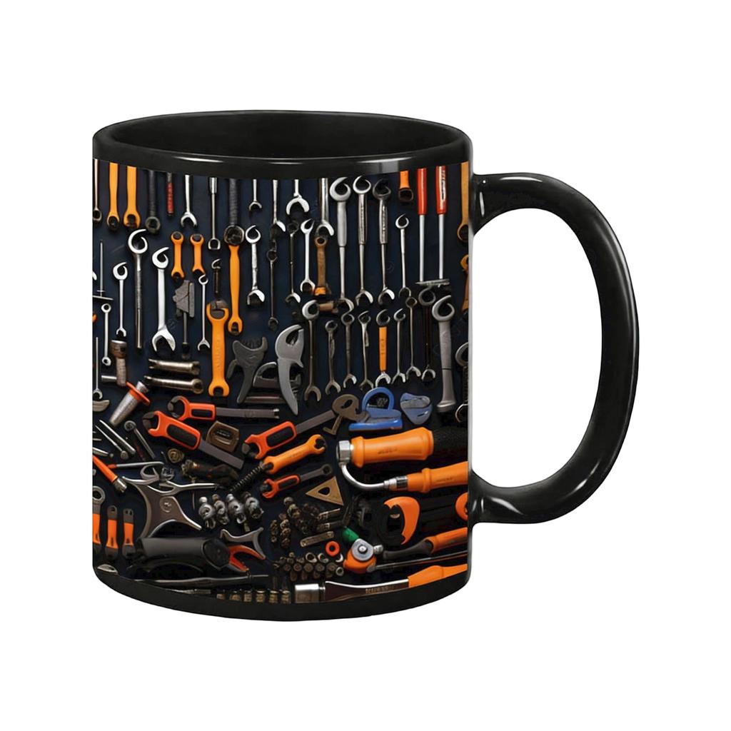 Kubek Skrzynka Narzędziowa Mechanika, 11oz Ceramiczny Kubek do Kawy Skrzynka Narzędziowa dla Mechanika na Urodziny Święto Dziękczynienia Rocznicę, Kubek do Herbaty Skrzynka Narzędziowa Zabawny Prezent dla Męża