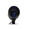 Bil Vanntemperaturmåler -10-110 Celsius Med Vanntemperatur Koblingsrørsensor 28MM 34MM Adapter 1/8NPT Sensor Voltmeter 2 I 1