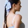 VINAJ Big Scrunchie (Dot Baby Blue)