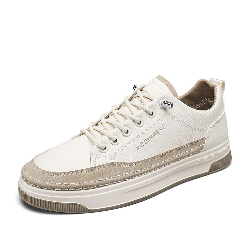 2024 Summer Men Shoes Casual Outdoor Running Male Sneakers Leather Loafers Platform Fashion Luxury Student Tennis Trainers