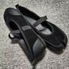 Fashion IPPEUM Tabi Shoes Women Mary Janes Shoes Red 2025 New Fashion Ballet Flats Sneakers Tabis