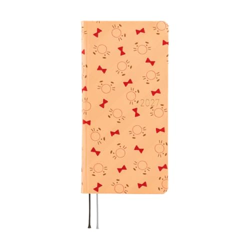 Hobonichi Techo 2027 Weeks English Version MOTHER Dosei-san Design January Start Weekly Planner Left Slim Vertical