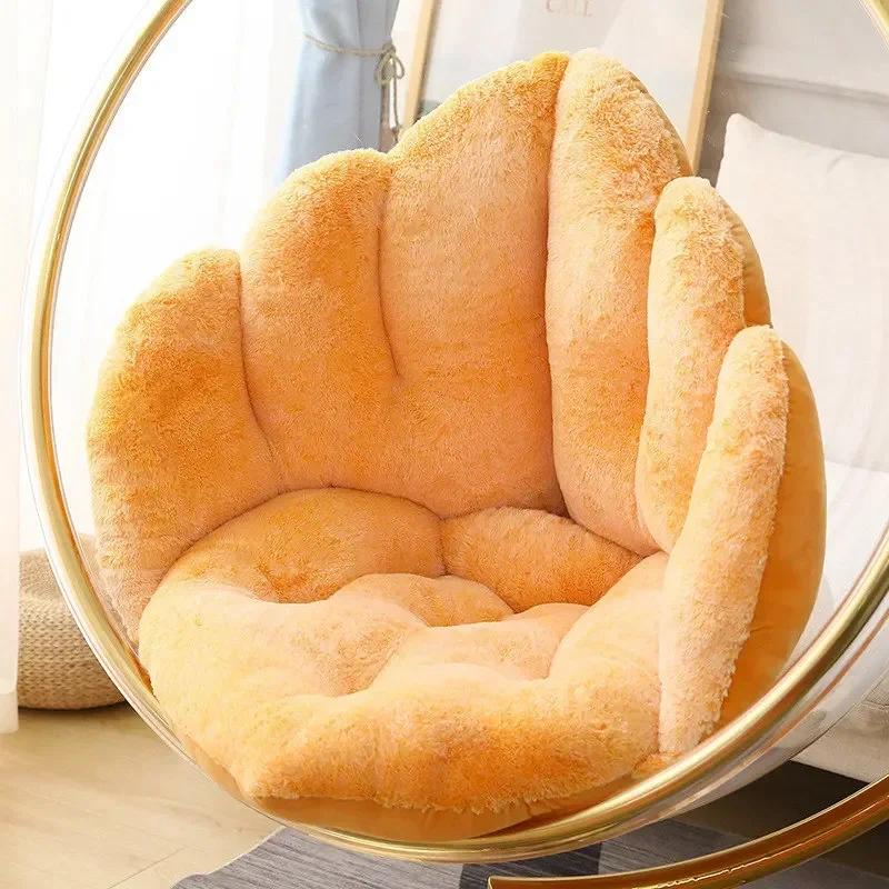 

Lovely Angel Wings Shaped Plush Pillow Stuffed Soft Cartoon Sofa Chair Surround Cushion Cute Room Decor for Girls Floor Cushion 160X80cm помаранчевий