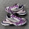 Gu Yunshu 2024 νέα φθορίζον γκρι dad shoes γυναικεία ρετρό πλατφόρμα διχτυωτά casual αθλητικά παπούτσια παπούτσια που αυξάνουν το ύψος