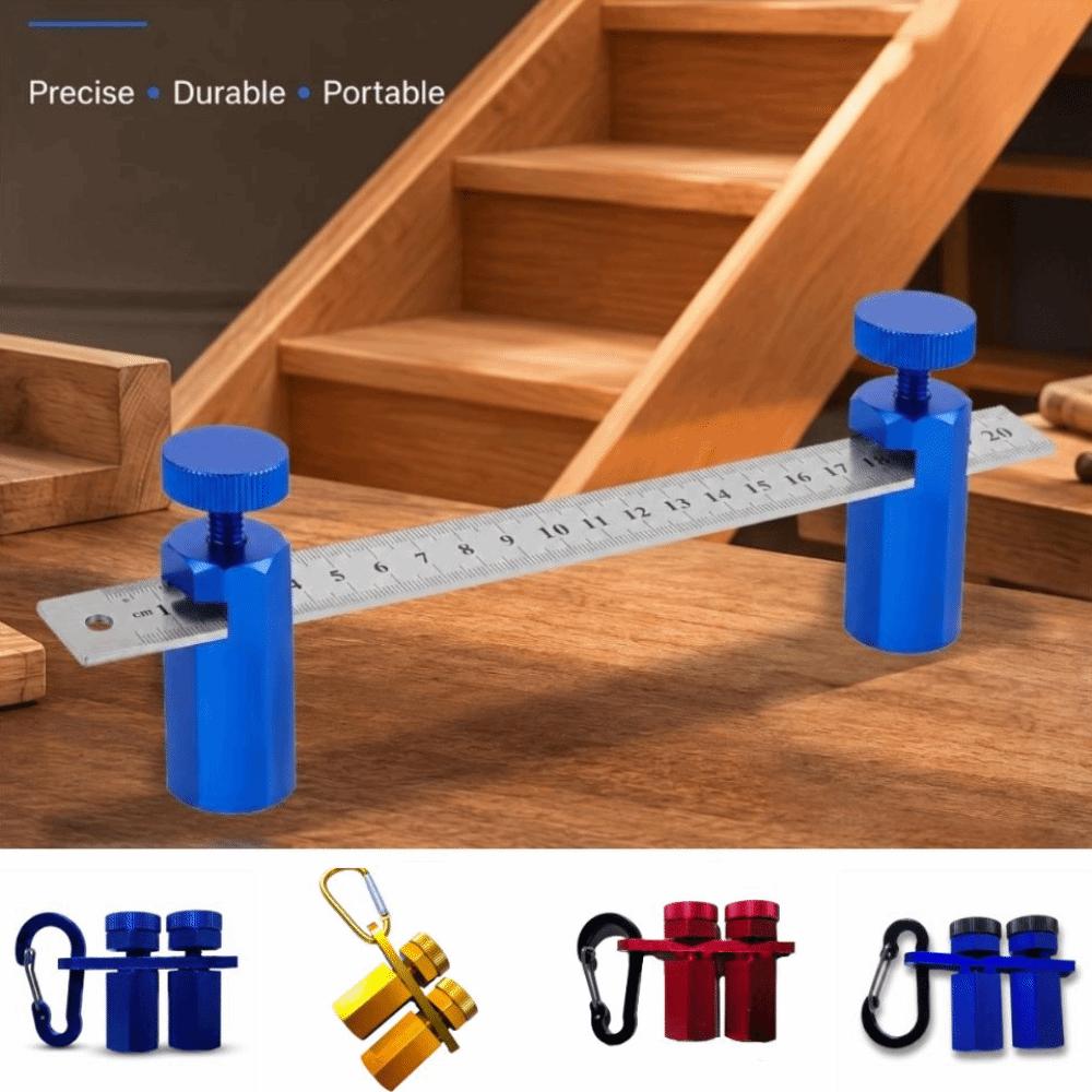Portable Stair Gauge Precision Versatile Circular Stair Layout Tool Stair Layout