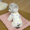 Breathable Dog Vest Cartoon Print Pet Sleeveless Pullover Puppy Short Shirt  Indoor Wear