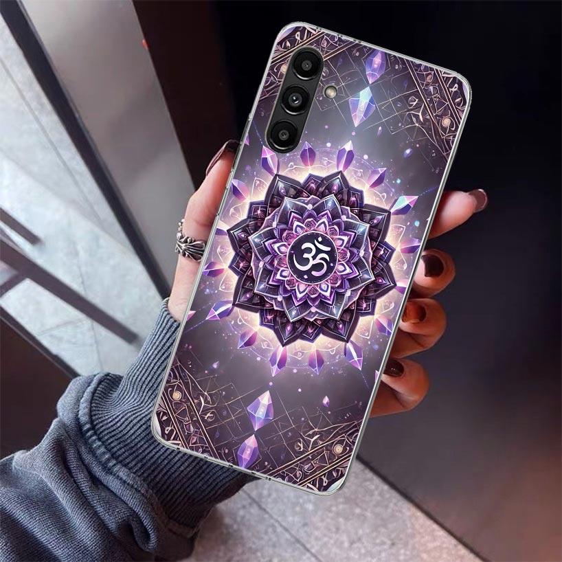Mandala Chakra Insist Yoga Phone Case For Samsung Galaxy A17 A16 A15 A14 A13 A57 A56 A55 A54 A53 A37 A36 A35 A34 A33 A26 A25 A24