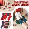 1 Box Of 5 Pairs Of Christmas Stockings, Double-Sided Fleece, Warm And Thick, Winter Home And Sleep Stockings, Christmas Gift.