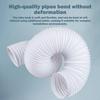 Universal Duct Extension Pipe Telescopic Vent Hose Fittings Duct Outlet Ventilation Pipe Accessories for Mobile Air Conditioning