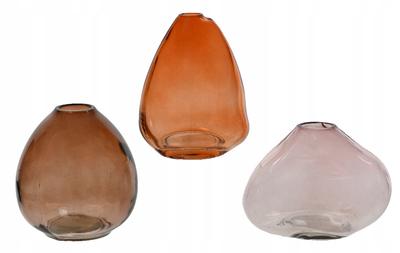 Dekorative Glas Blumenvase 10,5 x 9 cm 1 Stk.