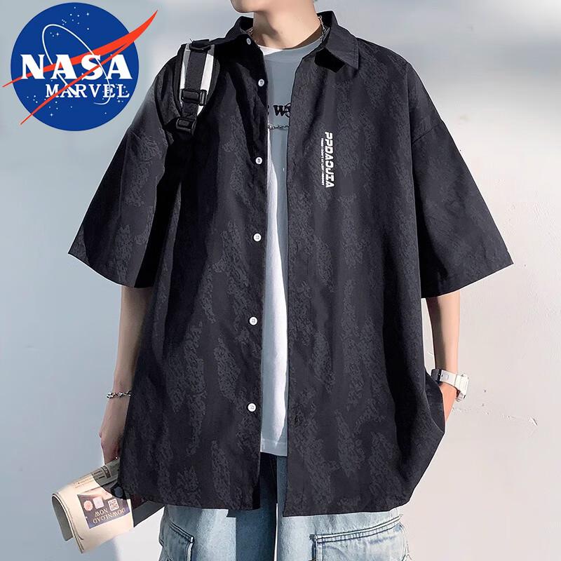 NASA MARVEL Men's Collared Shirt