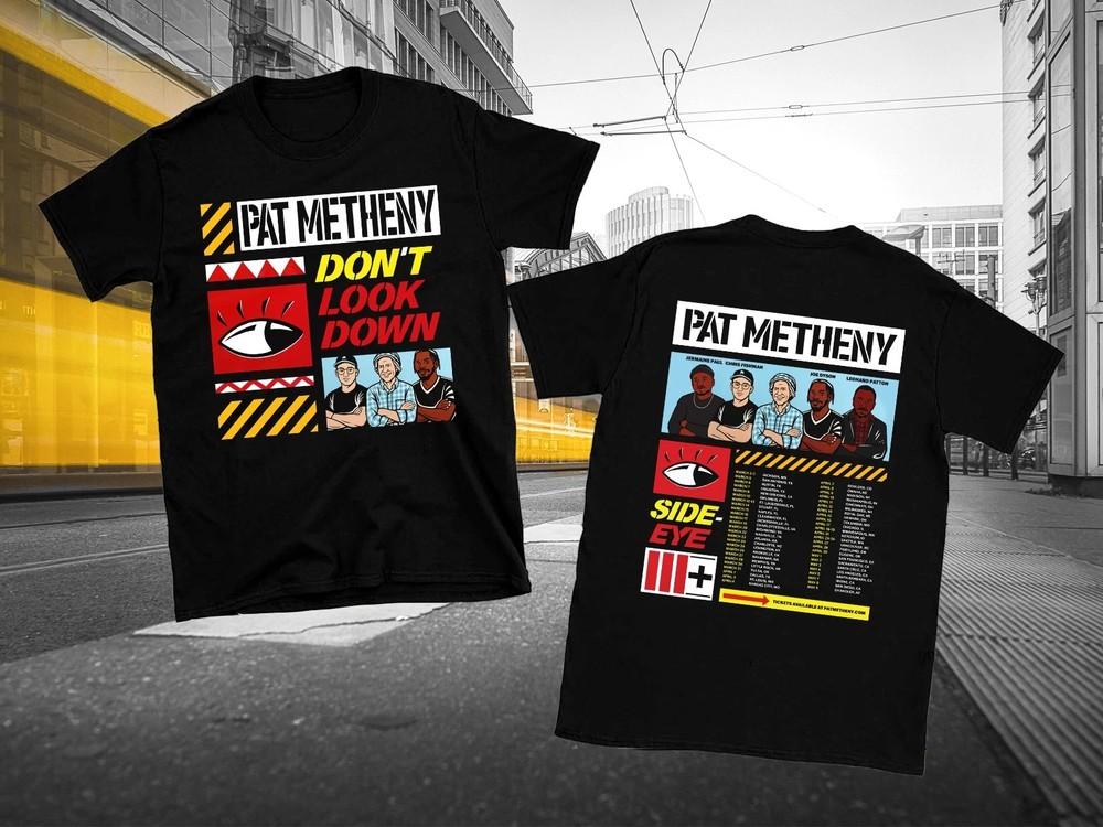 

Pat Metheny SideEye III+ 2026 Tour TShirt Unisex S4XL Unisex T-Shirt L