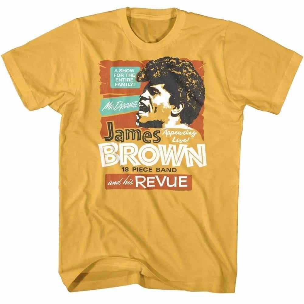 James Brown Mr Dynamite Men s T Shirt 4XL