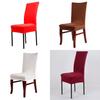 Premium Stretch Spandex Dining Room Chair Cover For Elegant Furniture Decor