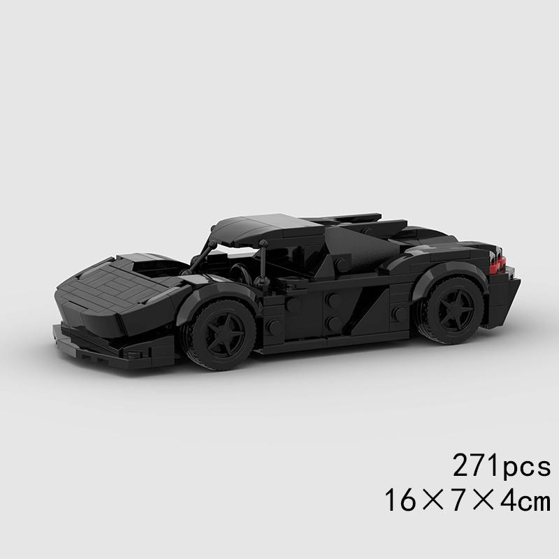 

MOC Super Classic Racing Building Blocks Model - Ideal gift for birthdays, Christmas and Thanksgiving Day