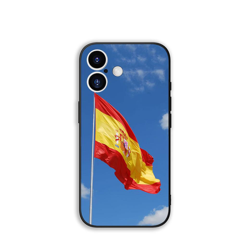 Handyhülle Spanien Flagge Gelb Rot Hülle für Xiaomi Redmi Note 15 11 9 10 Pro Plus A5 9A 9T 10A 10C 9C NFC 15C 8T Case