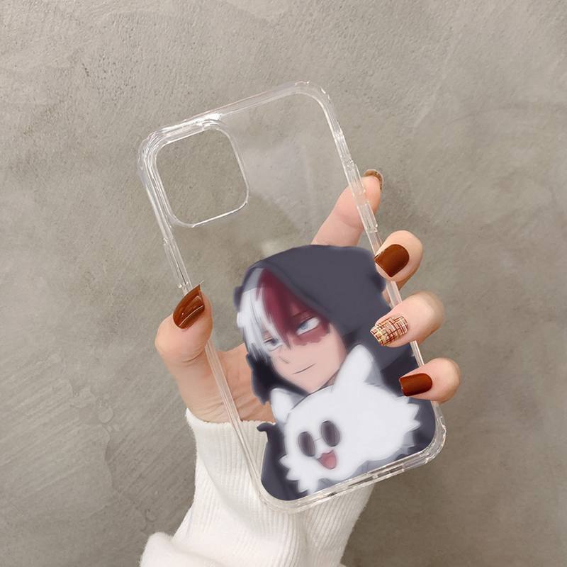 My Hero Academia Shoto Todoroki Phone Case for Iphone 13 11 12 Pro XS MAX 8 7 6 6S Plus X 5S SE 2020 XR Case