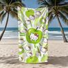 Towel Apple Green K-KittyS-ES Textile H-HelloS-ES Bathrobe Beach Quick-Drying Lightweight Portable Camping Swim SRO Pool Travel