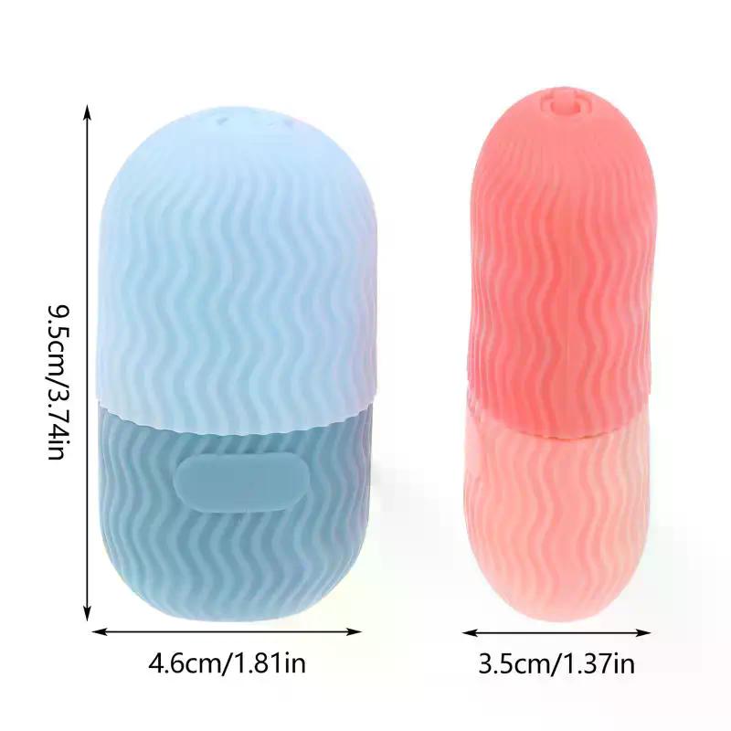 Silicone Cube Mold Ice Roller Massager Mold For Facial Ice Pack Skincare Tools Eliminating Eye Bags Reusable And Soothing