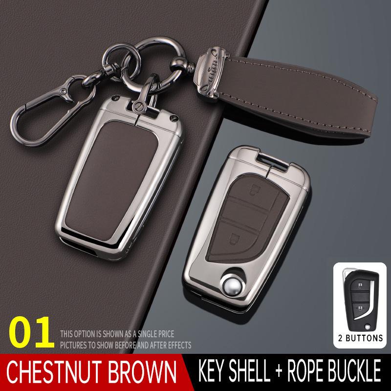 Key Cover Shell for Toyota Corolla, Camry, Levin, Highlander, RAV4, Reiz