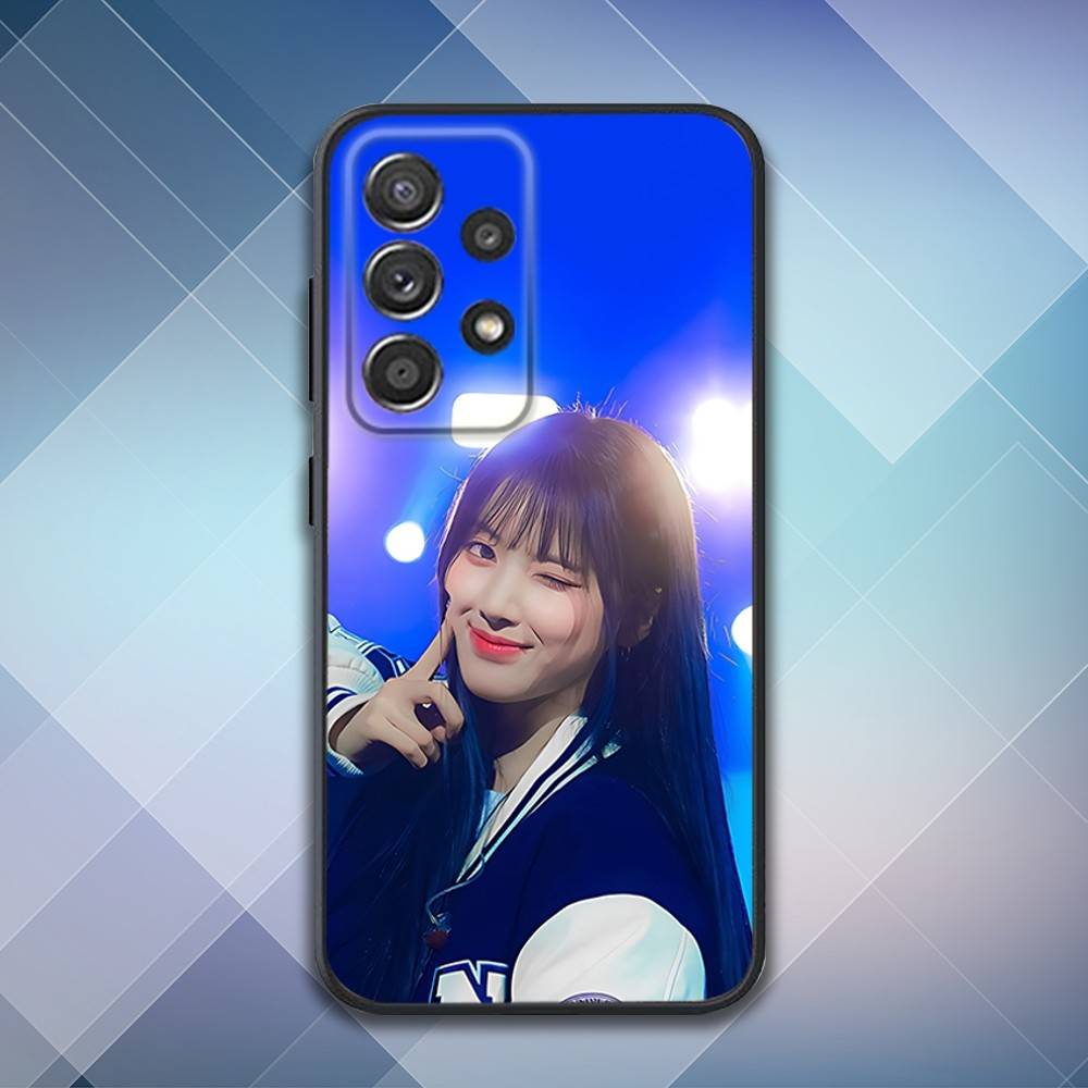 J-Jiwoo DICE Singer Phone Case For Samsung S 25,24,23,22,30,21,10,9,Ultra,Plus,Lite,FE,4,5 G Soft Black Case