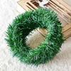 1 Pcs 5.5M Christmas Decoration Garland Christmas Tree Ornaments Green Cane Party Supplies Home Decor