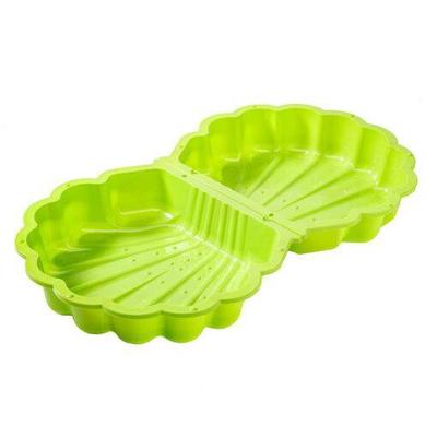 Shell 2 Plastic Sandbox - Green