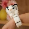 Cartoon Animals Slap Bracelet Tiger Rabbit Panda Plush Slap Bracelets  Party Gift