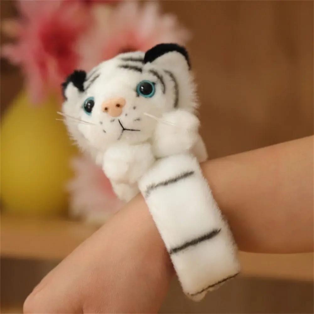 Cartoon Animals Slap Bracelet Tiger Rabbit Panda Plush Slap Bracelets Party Gift