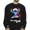 Disney Mens Lilo & Stitch Just How Good Sweatshirt