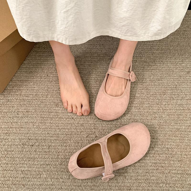 Fashion and Lightweight Yellow Retro Light Mouth Platform Single Shoes Women's 2025 New Summer French Skirt Mary Jane Shoes