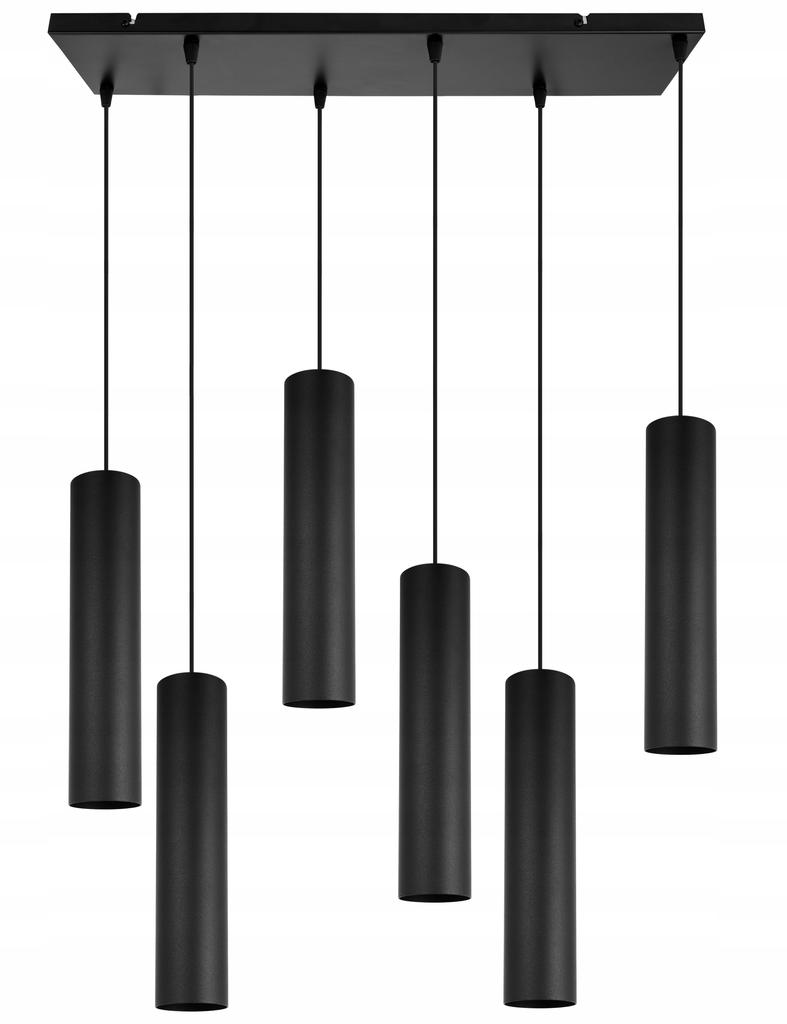 MODERN CEILING HANGING LAMP BLACK LED LAMP