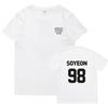 GIDLE Same T Shirt Fans NEVERLAND Tops Women Unisex Summer Short Sleeve Kpop I NEVER DIE MIYEON MINNIE SOYEON YUQI SHUHUA TShirt