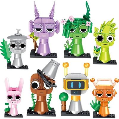 8 Stile Sprunki Incredibox Komplettset mit Puppen Bausteinmodell zusammenbauen Kinderpuzzlespielzeug Kinderpuzzlespielzeug Sammlerstück