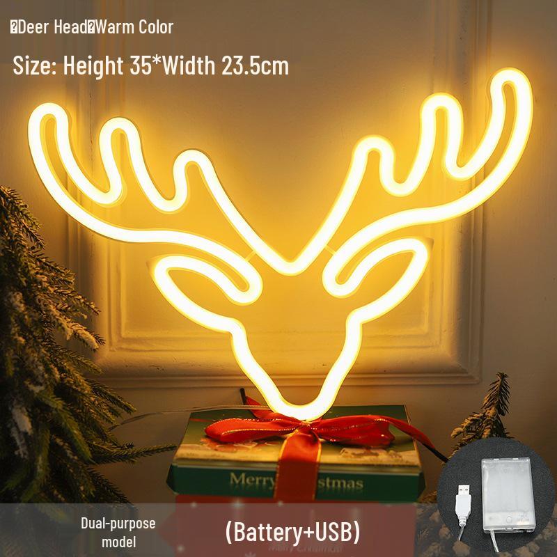 Trendy LED Neon Night Light Sign for Wall Décor