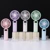 High-Speed Handheld USB Rechargeable Mini Fan with Digital Display