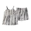 Sexy pajamas with chest pads, women's summer new cloud cotton suspender shorts, sweet and wearable homewear suit
