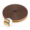 5m/10m Weather Stripping Door Seal Strip Diep Self-adhesive Draft Stopper Tape Window Insulation Noise Rubber Sealing Strip