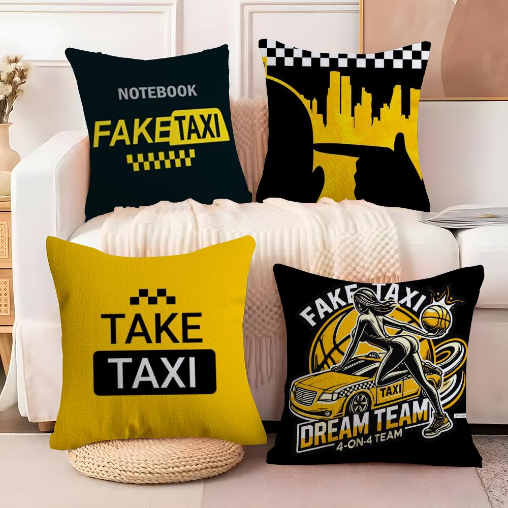Fashion Comfortable Soft Pillow Case Silky Elegant Comfort Sofa Bed Invisible Zipper
